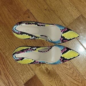 Snake print Aldo shoes
